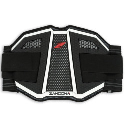 Fascia lombare ZandonàPredator Belt nera e bianca Fascia lombare ZandonàPredator Belt nera e bianca