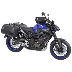 Coppia telai laterali neri Hepco & Becker Lock It per Yamaha MT-09 2017 Coppia telai laterali neri Hepco & Becker Lock It per Yamaha MT-09 2017