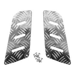 Coppia di pedane anteriori ONE in alluminio per Yamaha T-MAX 530