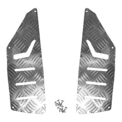 Coppia di pedane poggiapiedi ONE in alluminio per Yamaha T-MAX 530