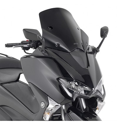 Cupolino Givi piccolo nero e nero opaco Yamaha T-Max 530 2012 Cupolino Givi piccolo nero e nero opaco Yamaha T-Max 530 2012