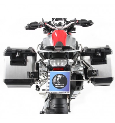 Set completo telai laterali e valige Hepco & Becker Cutout per BMW R1200GS dal 2013 Set completo telai laterali e valige Hepco & Becker Cutout per BMW R1200GS dal 2013