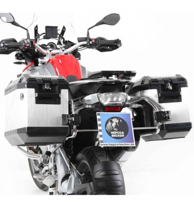 Set completo telai laterali e valige Hepco & Becker Cutout per BMW R1200GS dal 2013 Set completo telai laterali e valige Hepco & Becker Cutout per BMW R1200GS dal 2013