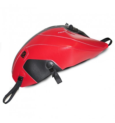 Copriserbatoio Bagster per Yamaha Tracer 700 in similpelle nero opaco e rosso Copriserbatoio Bagster per Yamaha Tracer 700 in similpelle nero opaco e rosso