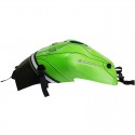 Copriserbatoio Bagster per Kawasaki Z1000 SX 11-16 in similpelle nero, verde e argento Copriserbatoio Bagster per Kawasaki Z1000 SX 11-16 in similpelle nero, verde e argento