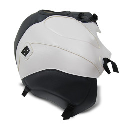 Copriserbatoio Bagster per BMW R1200RT dal 2014 in similpelle antracite e bianco