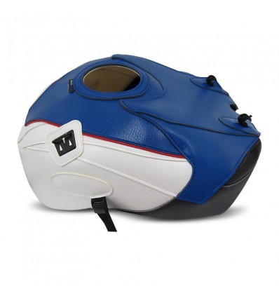 Copriserbatoio Bagster per BMW S1000R dal 2014 in similpelle blu, bianco e rosso