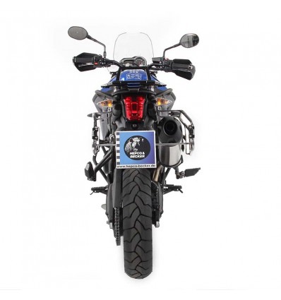 Set completo telai laterali e valige Hepco & Becker Cutout per Triumph Tiger 800 XC/X dal 2015 Set completo telai laterali e valige Hepco & Becker Cutout per Triumph Tiger 800 XC/X dal 2015