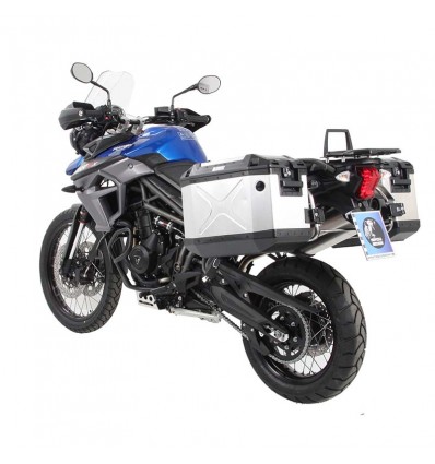 Set completo telai laterali e valige Hepco & Becker Cutout per Triumph Tiger 800 XC/X dal 2015 Set completo telai laterali e valige Hepco & Becker Cutout per Triumph Tiger 800 XC/X dal 2015