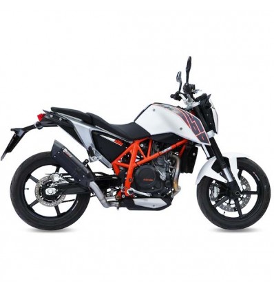 Terminale Mivv Suono Inox Carbon End per KTM Duke 690 Terminale Mivv Suono Inox Carbon End per KTM Duke 690
