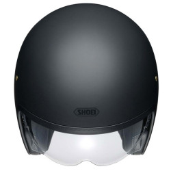 Casco Shoei J-O con visiera a scomparsa nero opaco Casco Shoei J-O con visiera a scomparsa nero opaco