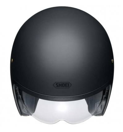 Casco Shoei J-O con visiera a scomparsa nero opaco Casco Shoei J-O con visiera a scomparsa nero opaco