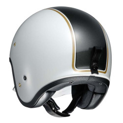 Casco Shoei J-O con visiera a scomparsa Caburettor bianco Casco Shoei J-O con visiera a scomparsa Caburettor bianco