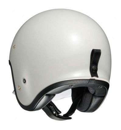 Casco Shoei J-O con visiera a scomparsa bianco lucido Casco Shoei J-O con visiera a scomparsa bianco lucido