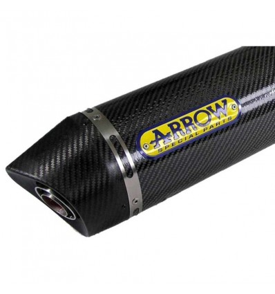 Terminale con raccordi Arrow Street Thunder Full Carbon per Ducati Multistrada 1200