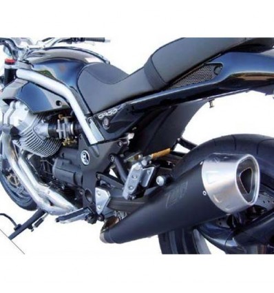Terminale Zard Inox Cat nero per Moto Guzzi Griso Terminale Zard Inox Cat nero per Moto Guzzi Griso