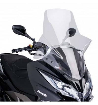 Parabrezza Puig V-Tech Line Touring per Kawasaki J300 trasparente
