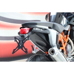 Portatarga regolabile Evotech per KTM Duke 690 12-14 Portatarga regolabile Evotech per KTM Duke 690 12-14