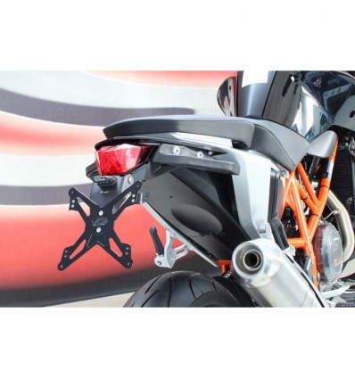 Portatarga regolabile Evotech per KTM Duke 690 12-14 Portatarga regolabile Evotech per KTM Duke 690 12-14