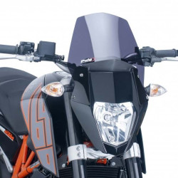 Cupolino Puig Naked per KTM Duke 690 12-14 fumè scuro