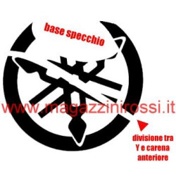 Adesivi (2) logo Diapason per carena T-Max 500  01-07 2