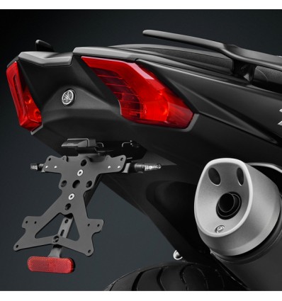 Portatarga regolabile Rizoma Fox per Yamaha T-Max 530 2017 Portatarga regolabile Rizoma Fox per Yamaha T-Max 530 2017