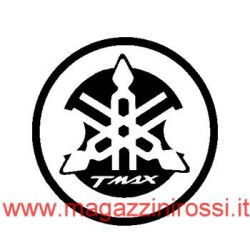 Adesivi (2) logo Diapason per carter T-Max 13 cm nero