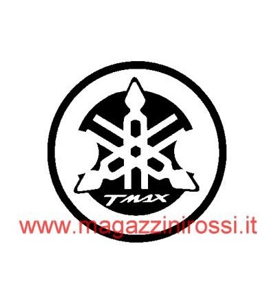 Adesivi (2) logo Diapason per carter T-Max 13 cm nero Adesivi (2) logo Diapason per carter T-Max 13 cm nero