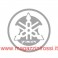 Adesivi (2) logo Diapason per carter T-Max 13 cm argent