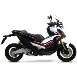 Terminale Arrow Pro-Race Nichrom Dark per Honda X-ADV 2017 Terminale Arrow Pro-Race Nichrom Dark per Honda X-ADV 2017