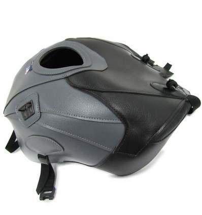 Copriserbatoio Bagster per BMW S1000R dal 2014 in similpelle nero e grigio tuono