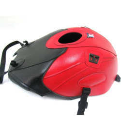 Copriserbatoio Bagster per BMW S1000R dal 2014 in similpelle nero e rosso
