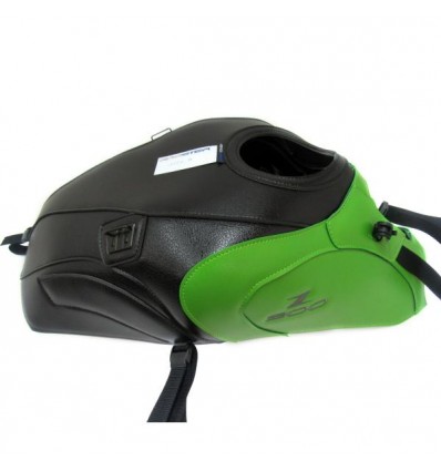 Copriserbatoio Bagster per Kawasaki Z900 in similpelle verde e nero Copriserbatoio Bagster per Kawasaki Z900 in similpelle verde e nero