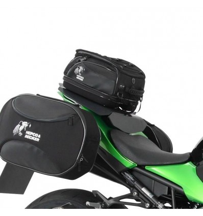 Portapacchi posteriore Hepco & Becker Sportrack per Kawasaki Z900 Portapacchi posteriore Hepco & Becker Sportrack per Kawasaki Z900
