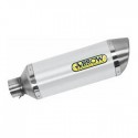 Terminale Arrow Thunder Aluminium Dark Inox per KTM Duke 125 2017