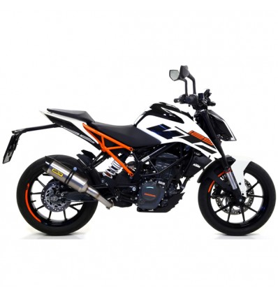 Terminale Arrow Thunder Aluminium Carby per KTM Duke 125 2017 Terminale Arrow Thunder Aluminium Carby per KTM Duke 125 2017