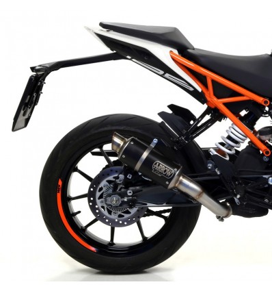 Terminale Arrow GP2 Titanium per KTM Duke 125 2017 Terminale Arrow GP2 Titanium per KTM Duke 125 2017