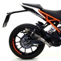 Terminale Arrow GP2 Titanium per KTM Duke 125 2017 Terminale Arrow GP2 Titanium per KTM Duke 125 2017