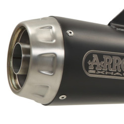 Terminale Arrow Pro-Race Nichrom Dark per BMW R-Nine T Terminale Arrow Pro-Race Nichrom Dark per BMW R-Nine T