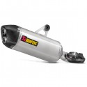 Marmitta Akrapovic Slip On Titanio omologata per BMW R1200 GS dal 2017