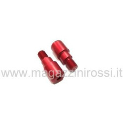 Terminali manubrio PBR Yamaha T-Max rossi