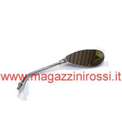 Specchietto ad oliva cromato passo 8mm