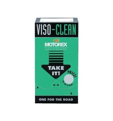 Kit pulizia casco e visiera monouso Motorex Kit pulizia casco e visiera monouso Motorex
