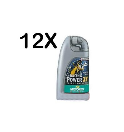 Olio 2T Motorex Racing Power cartone 12x1 lt Olio 2T Motorex Racing Power cartone 12x1 lt