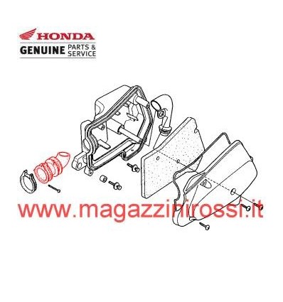 Manicotto filtro aria Honda 50cc Dio SC, ZX93 Manicotto filtro aria Honda 50cc Dio SC, ZX93