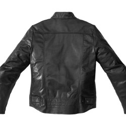 Giacca da moto in pelle Spidi Garage nera Giacca da moto in pelle Spidi Garage nera