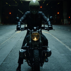 Giacca da moto in pelle Spidi Garage nera Giacca da moto in pelle Spidi Garage nera