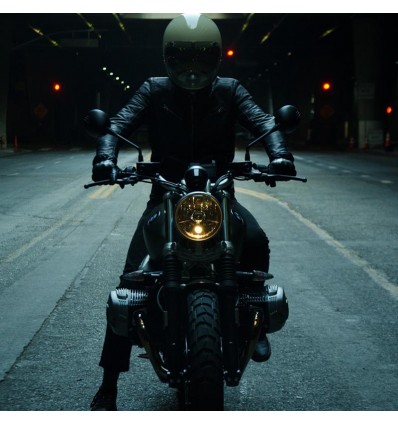 Giacca da moto in pelle Spidi Garage nera Giacca da moto in pelle Spidi Garage nera