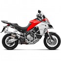 Marmitta Akrapovic Slip On Titanio omologata per Ducati Multistrada 950 Marmitta Akrapovic Slip On Titanio omologata per Ducati Multistrada 950