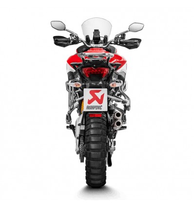 Marmitta Akrapovic Slip On Titanio omologata per Ducati Multistrada 950 Marmitta Akrapovic Slip On Titanio omologata per Ducati Multistrada 950